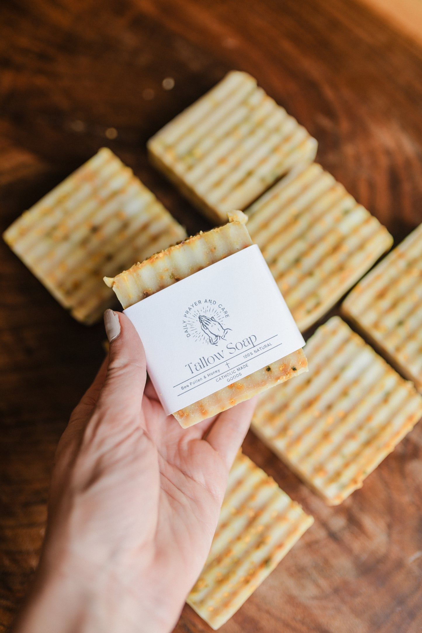 Tallow Soap - Bee Pollen & Honey