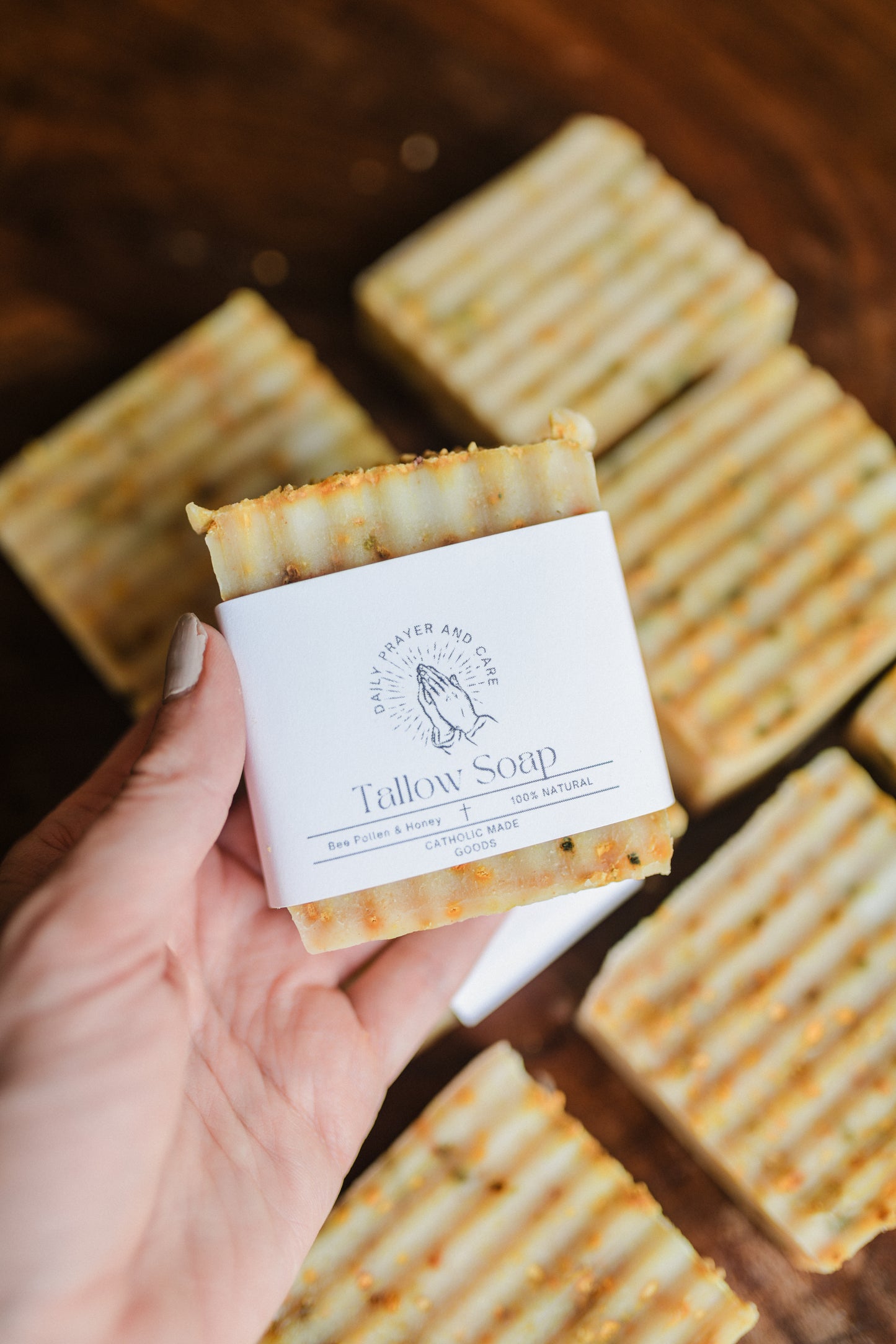 Tallow Soap - Bee Pollen & Honey