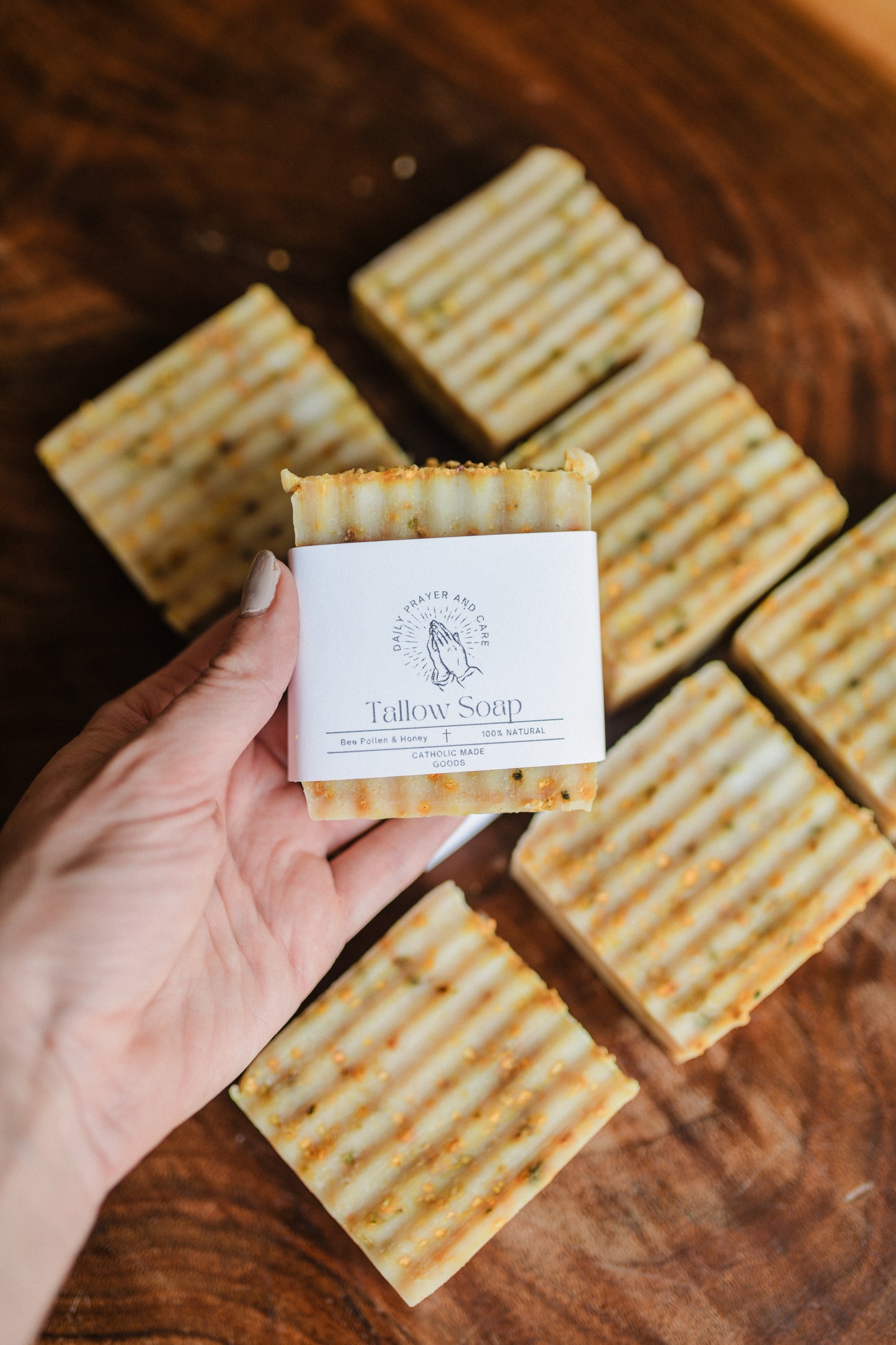 Tallow Soap - Bee Pollen & Honey