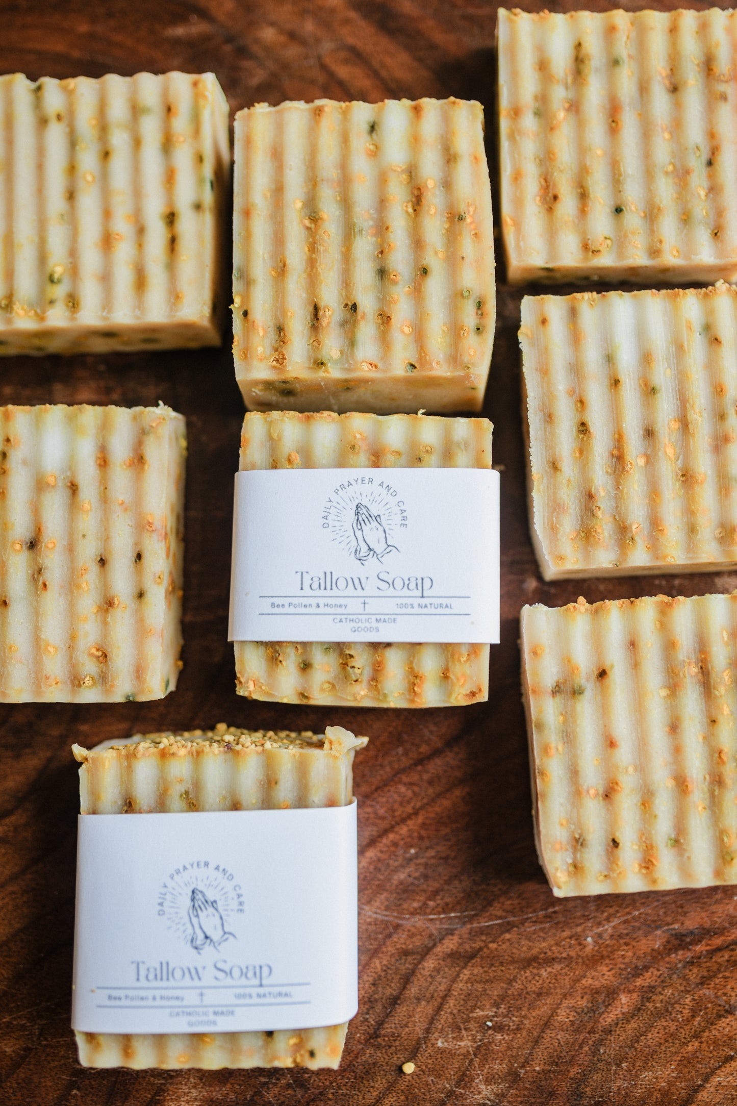 Tallow Soap - Bee Pollen & Honey