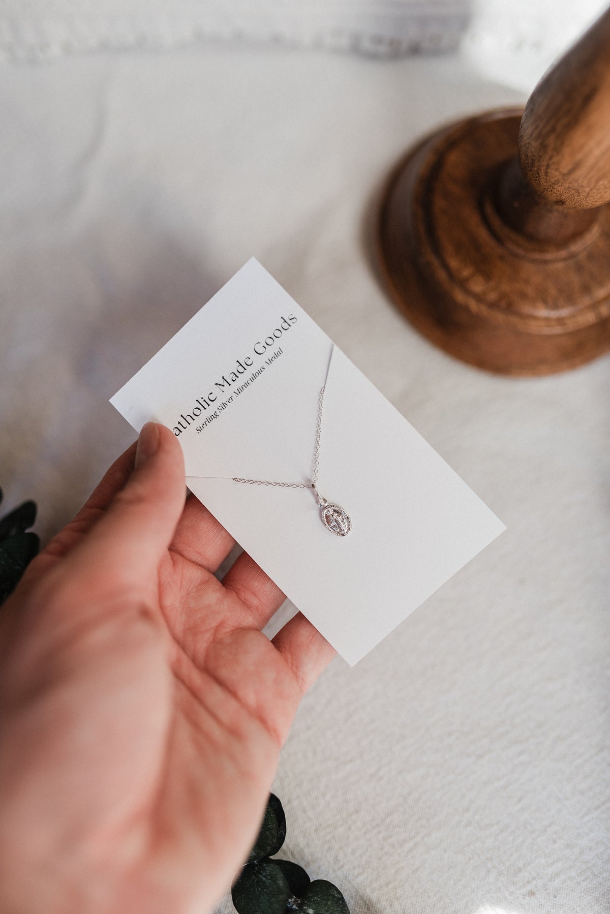 Sterling Silver Miraculous Medal