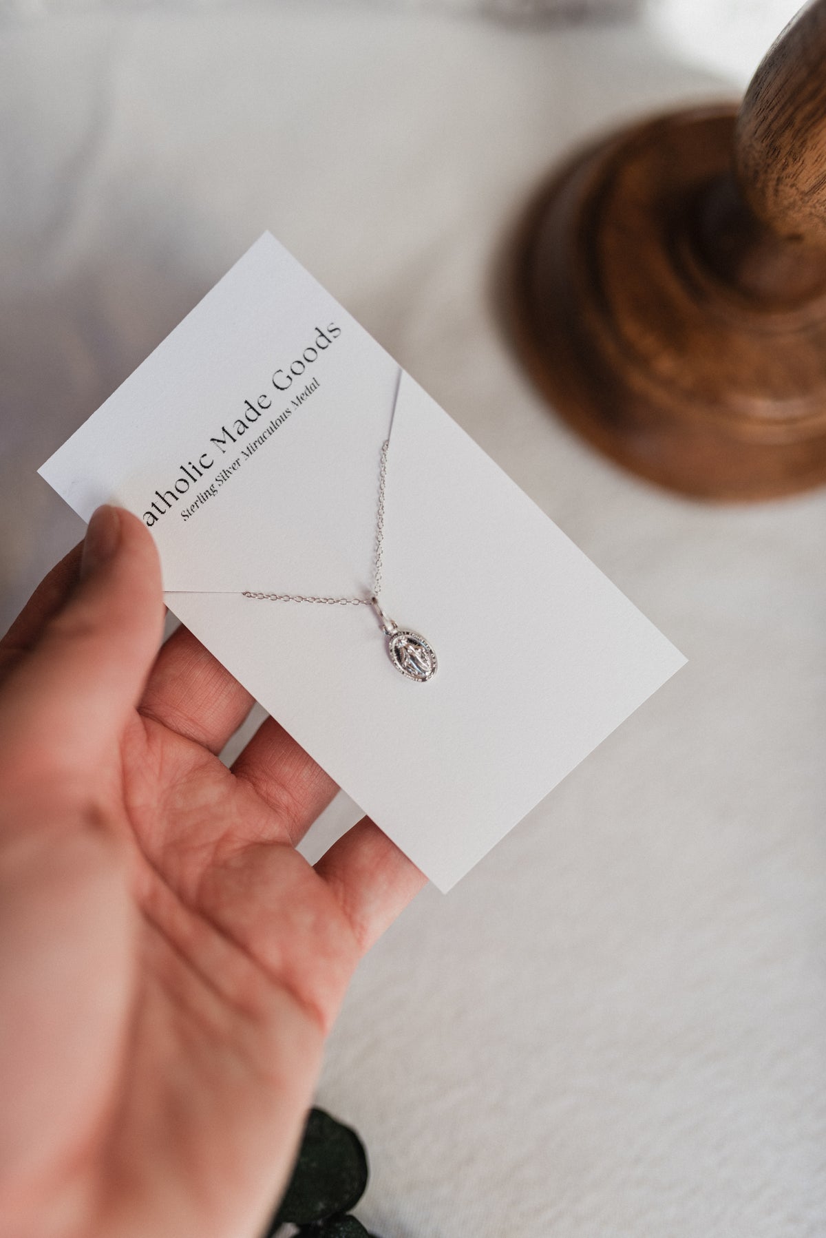 Sterling Silver Miraculous Medal