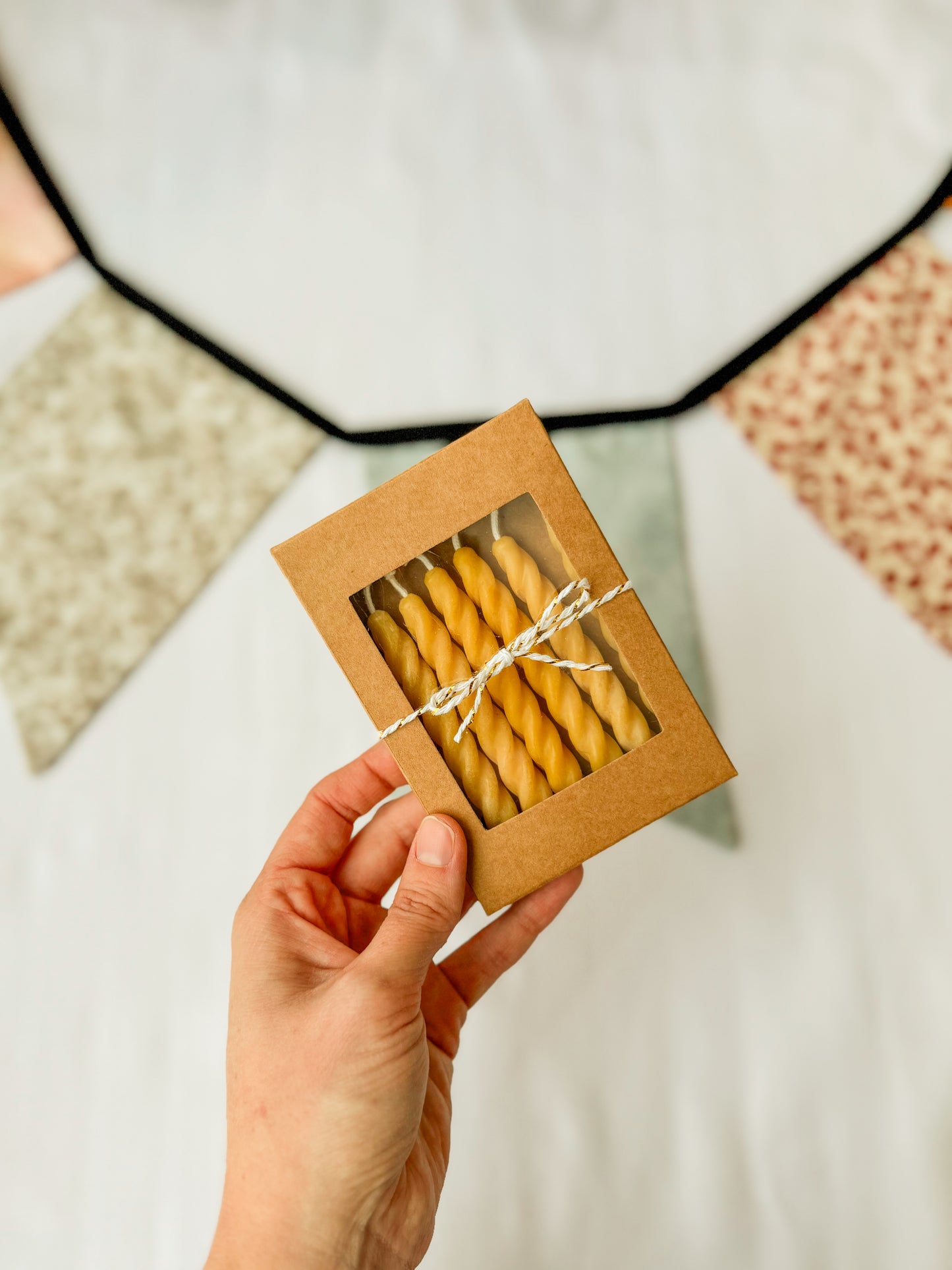 Beeswax birthday / saint day candles