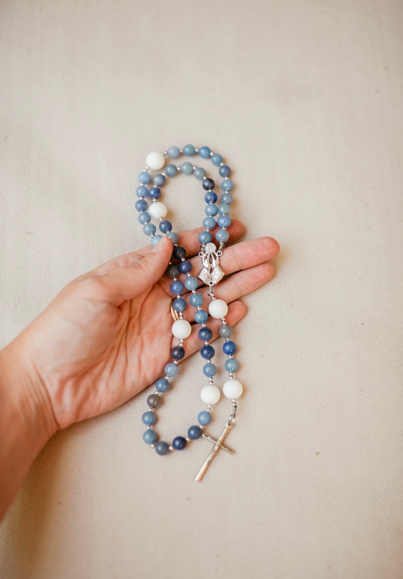 “Sweet Sacrament” Holy Eucharist themed rosary