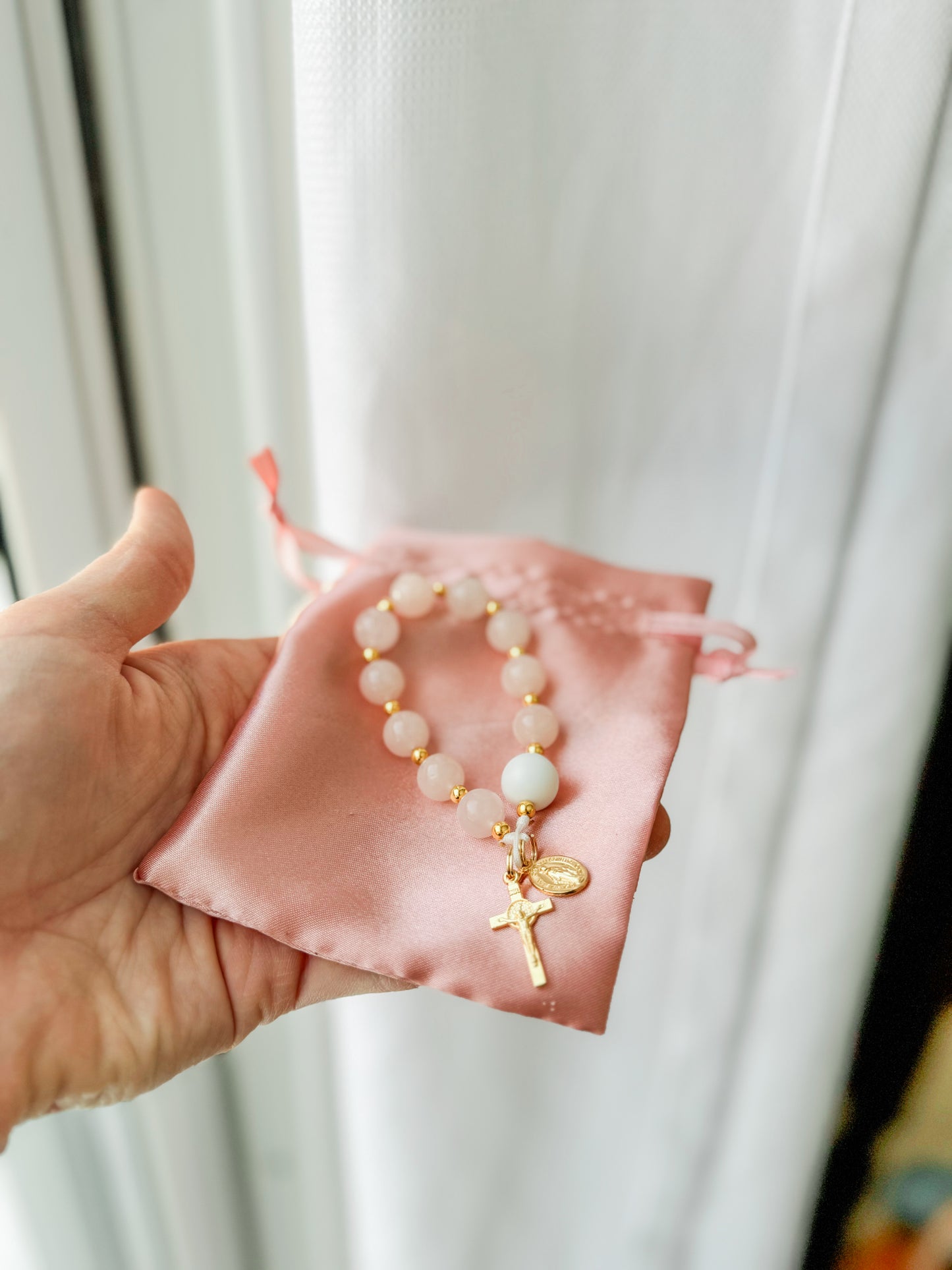 Pink One decade rosary