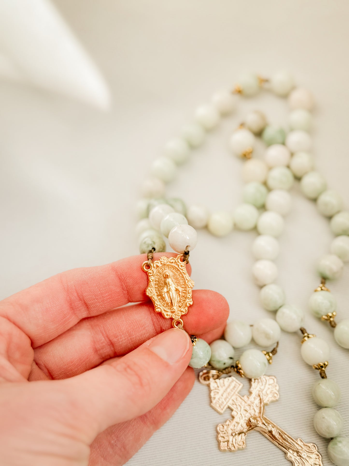 Sage Green Rosary