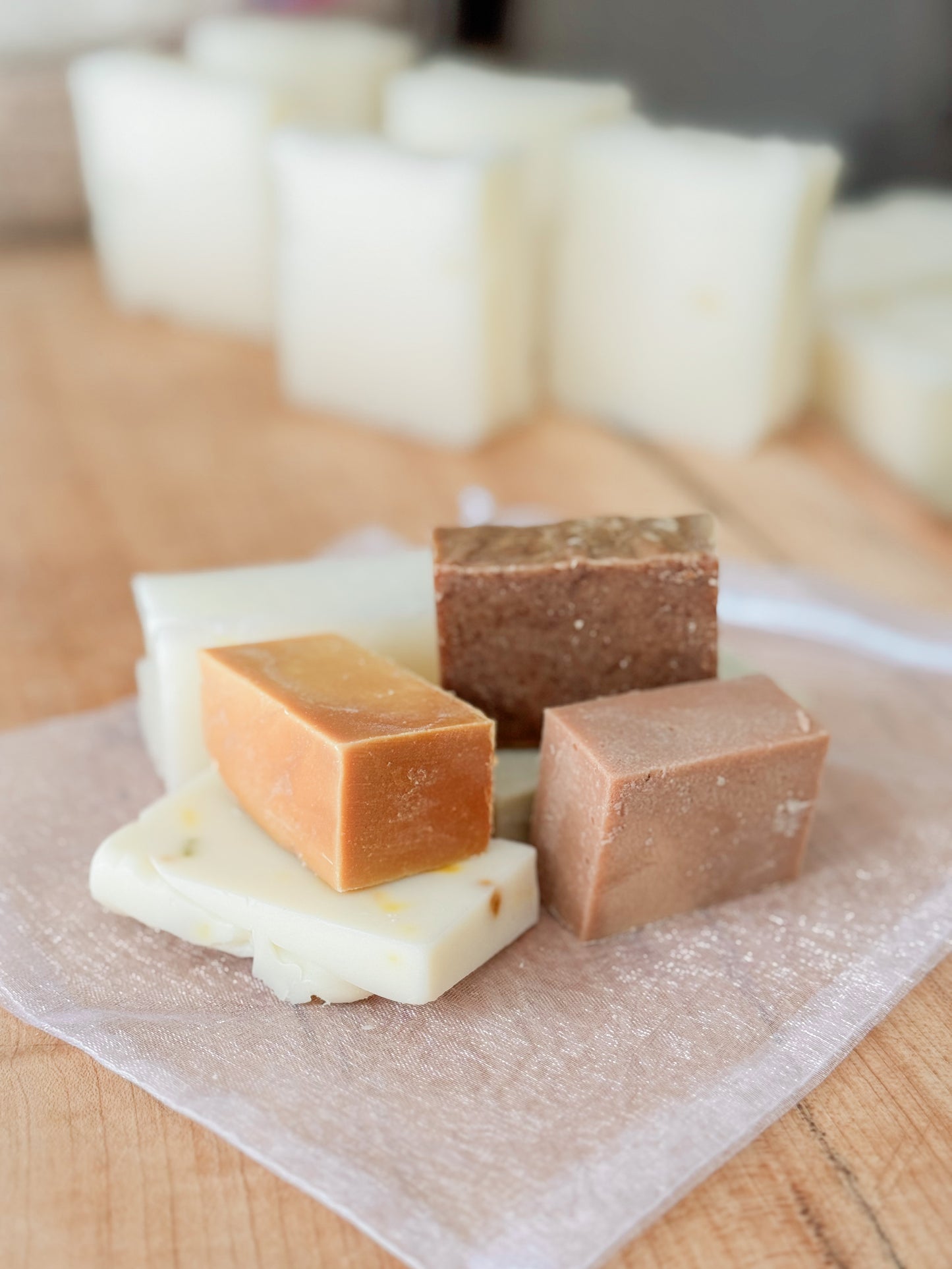 Tallow soap odds and ends