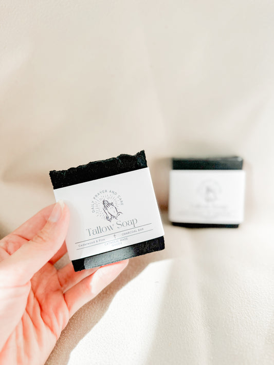 Charcoal Tallow soap